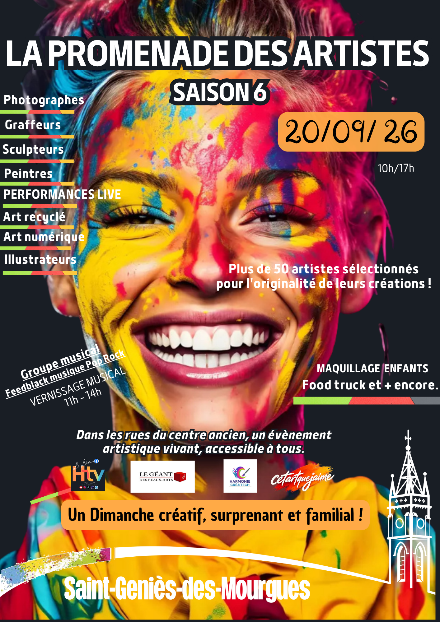 Affiche — La Promenade des Artistes Saison 6