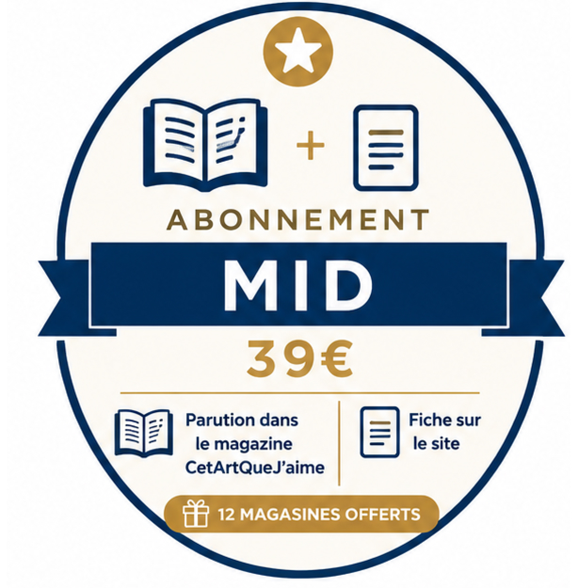 Badge Abonnement Mid